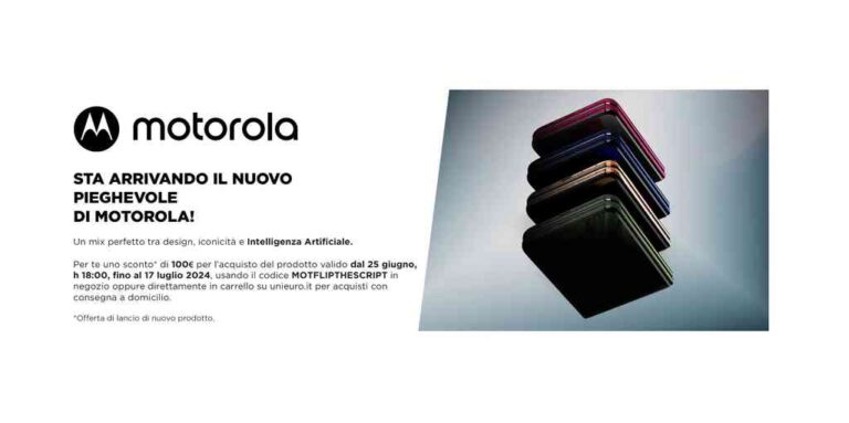 Motorola Razr 50 e 50 Ultra: Offerta di lancio di Unieuro
